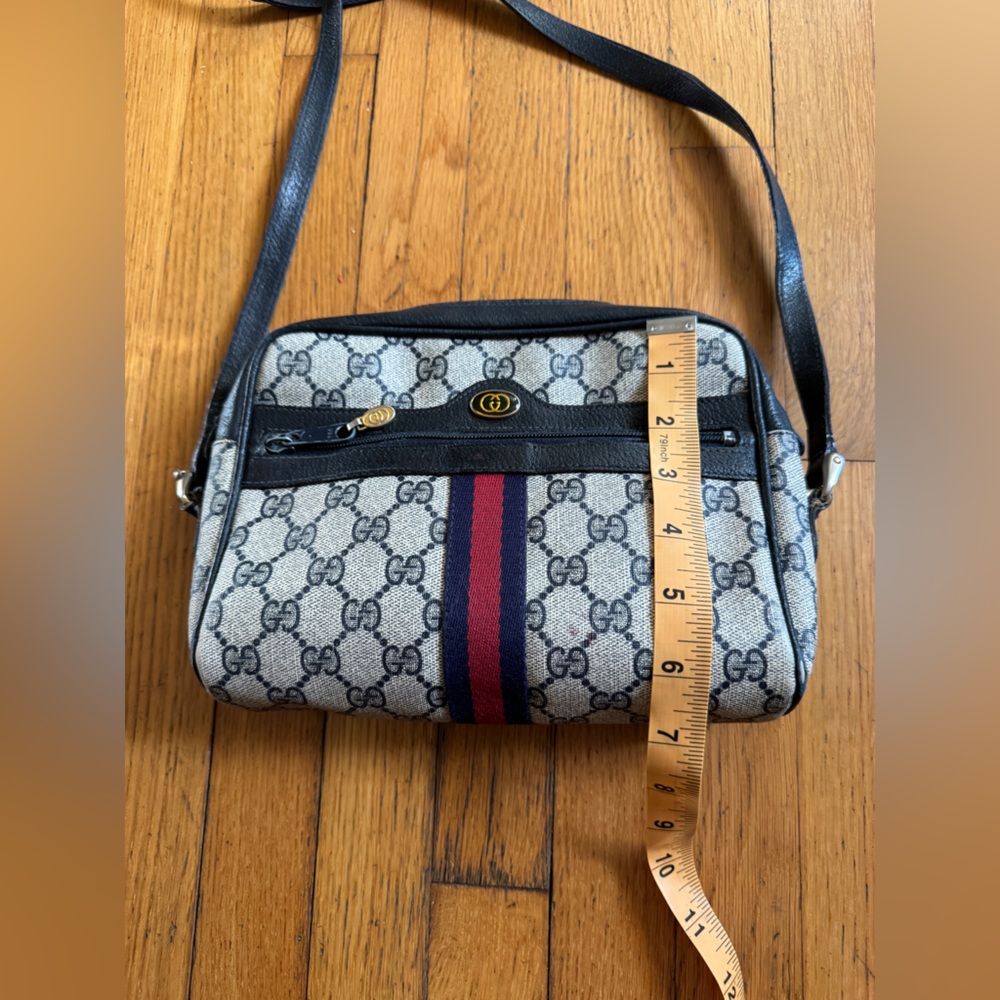 80s Vintage Gucci GG Supreme crossbody bag - Picture 7 of 14
